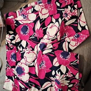 EUC Talbots floral shorts 2p